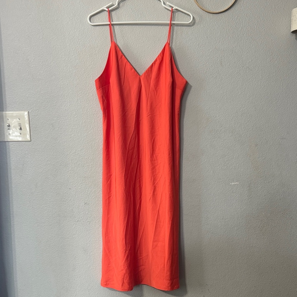 Red Slip Dress